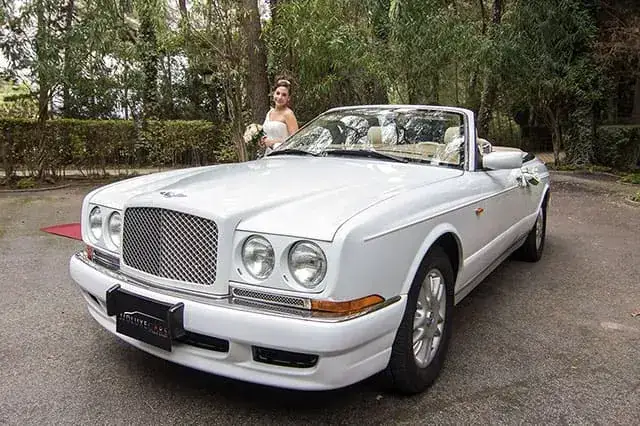 Alquiler de Bentley Azure blanco para ceremonias en Valencia