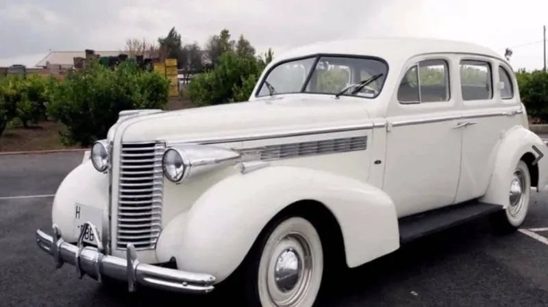 Buick Especial 1936 blanco para bodas
