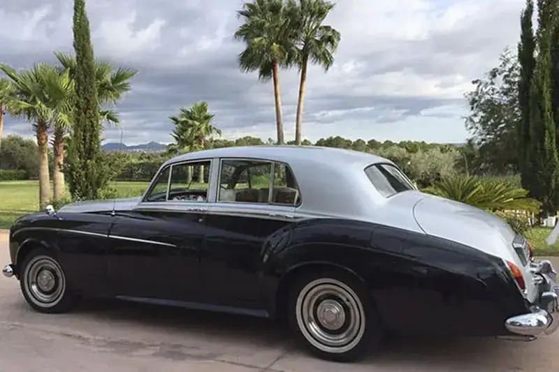 Bentley S3 elegante para reportaje de boda
