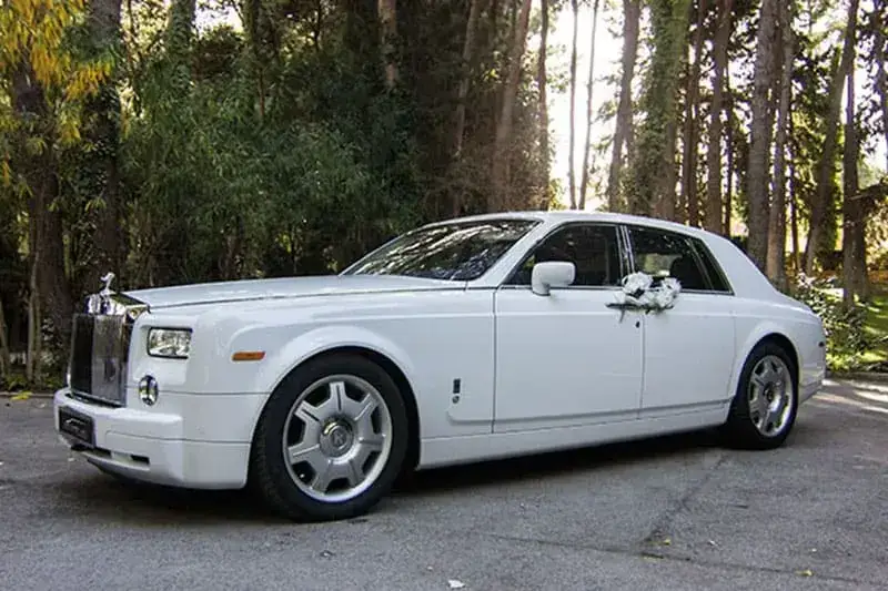 Rolls Royce blanco para eventos de lujo en Valencia