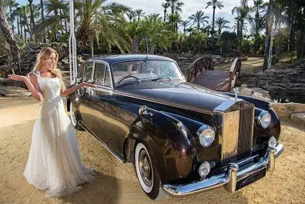 Rolls Royce Silver Cloud Marrón 1961 para bodas y eventos en Valencia