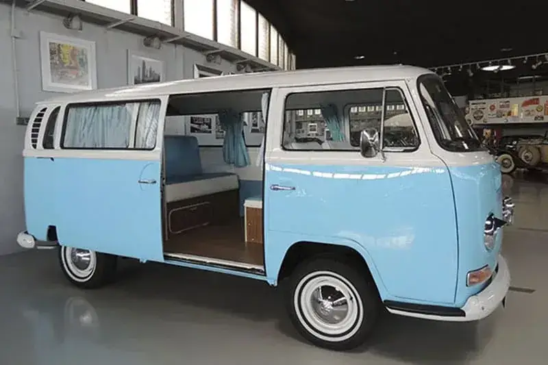 Furgoneta Volkswagen T1 y T2 clásica