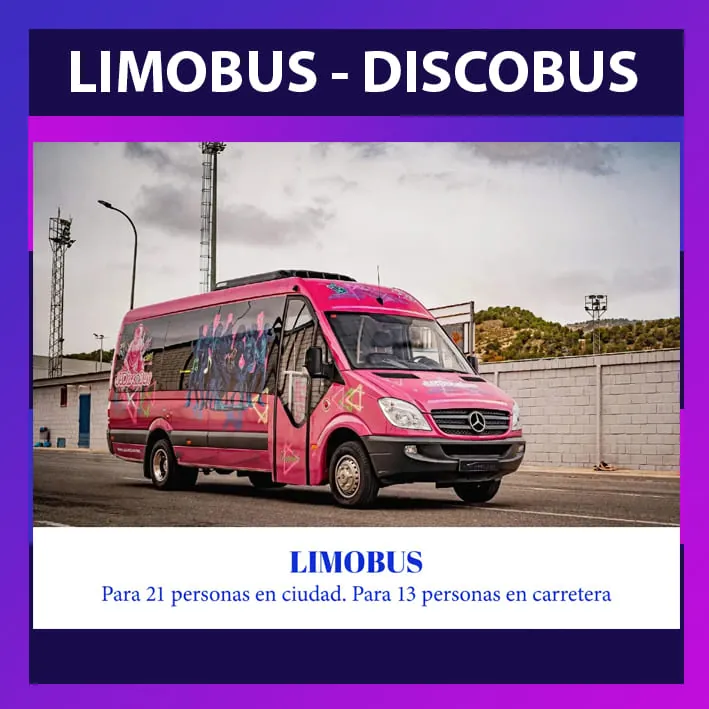 Limobus en Valencia para eventos y despedidas