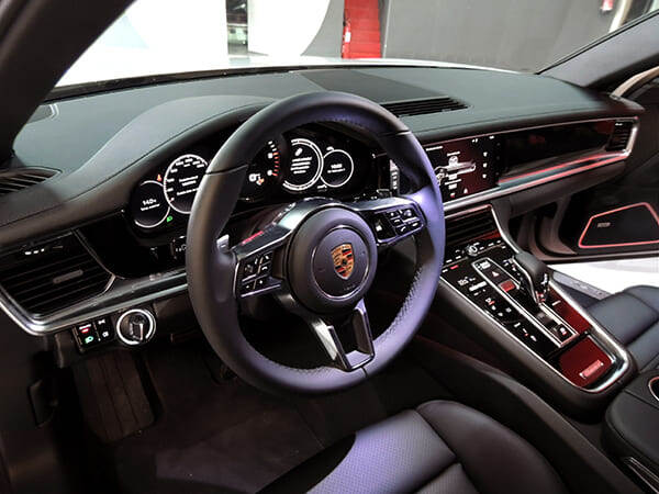 Porsche Panamera blanco para bodas